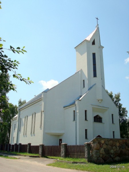 Kaukliszki. Catholic church 