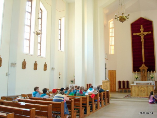 Kaukliszki. Catholic church 