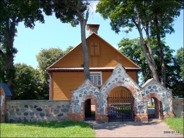 Bagaslaviškis. Catholic church 