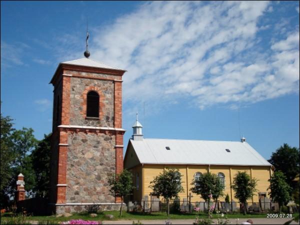 Pozelwa. Kościół św. Ignacego Loyoli