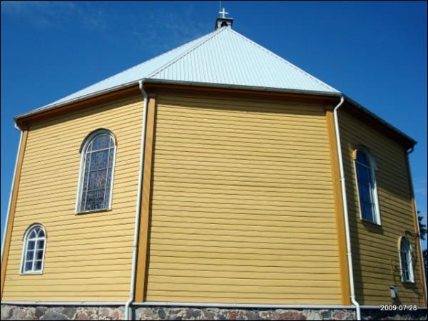 Želva. Catholic church of St. Ignatius of Loyola