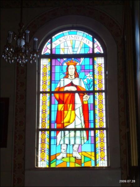 Želva. Catholic church of St. Ignatius of Loyola