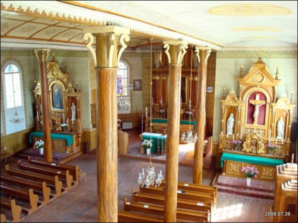 Želva. Catholic church of St. Ignatius of Loyola