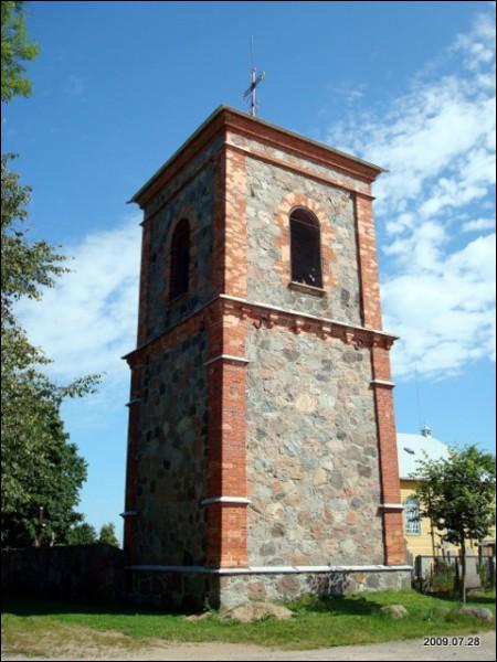 Želva. Catholic church of St. Ignatius of Loyola