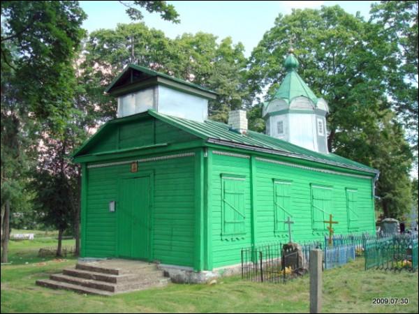 Wiłkomierz. Cerkiew Zmartwychwstania Pańskiego