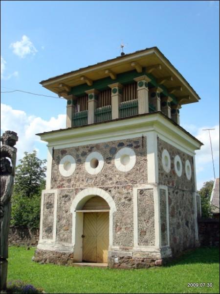 Pabaiskas. Catholic church of the Holy Trinity