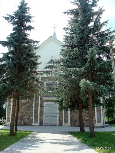 Pabaiskas. Catholic church of the Holy Trinity