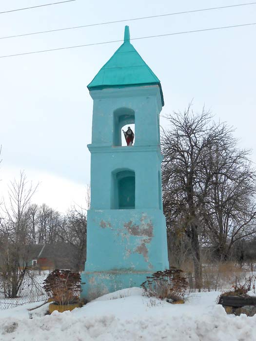Haradzišča. Road chapel 