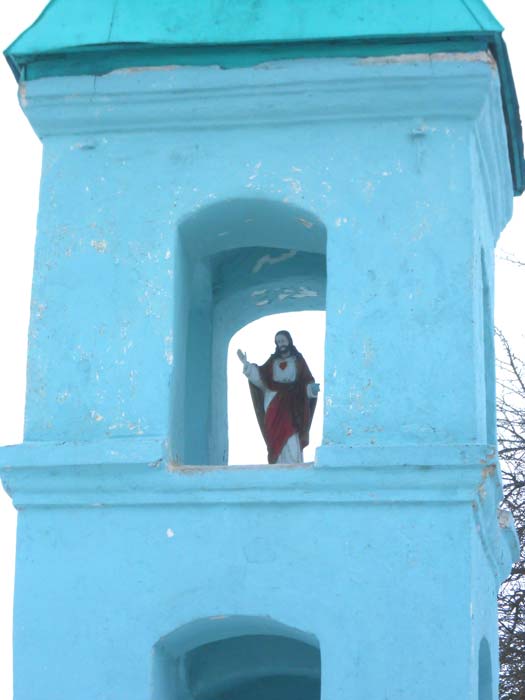 Haradzišča. Road chapel 