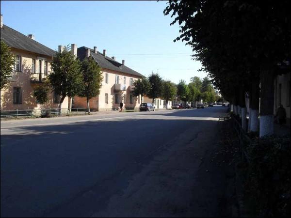 Sebezh. Town streets 