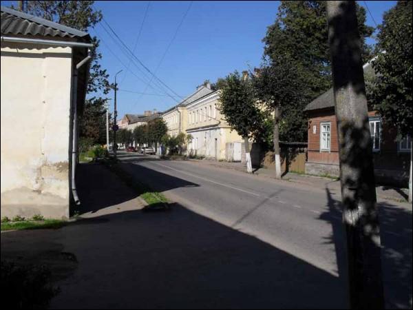 Sebezh. Town streets 