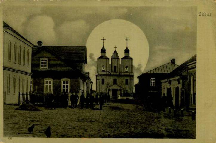  - Town at the old photos . 