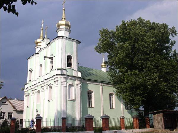 Sebezh.  Catholic church of the Holy Trinity and St. Anthony