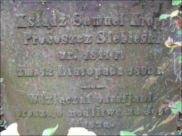 Sebezh. cemetery Old Catholic