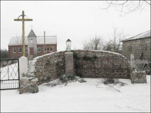 Račkany. In the village 