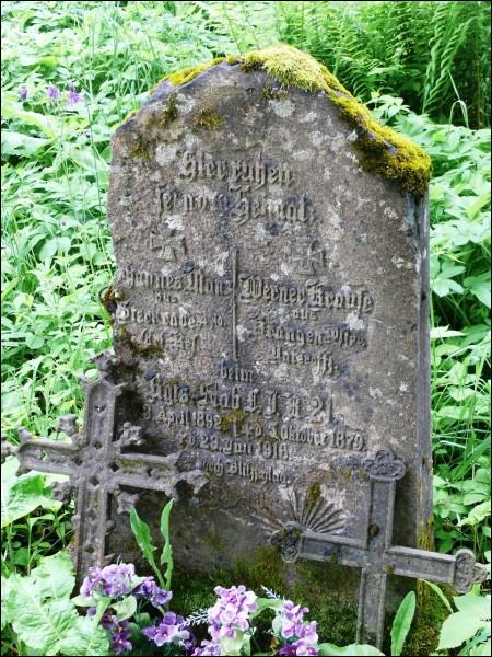 Jancewicze. Cmentarz wojenny z I wojny światowej 