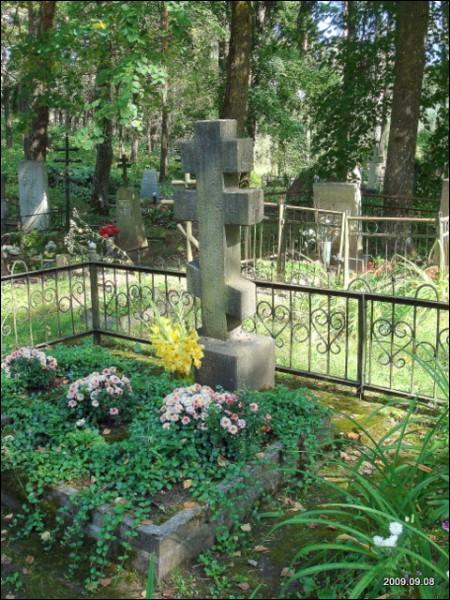Gailiūnai. cemetery Old Believers