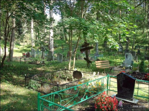 Gailiūnai. cemetery Old Believers