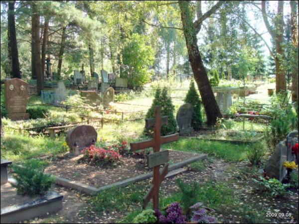 Gailiūnai. cemetery Old Believers