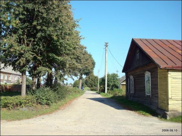 Інтуркі. Вуліцы мястэчка 