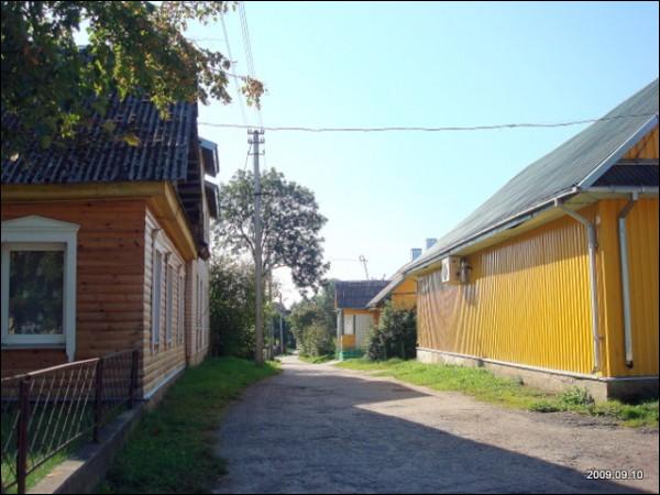 Інтуркі. Вуліцы мястэчка 
