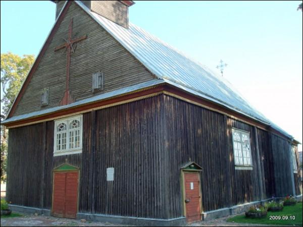 Inturkie. Kościół Wniebowzięcia NMP