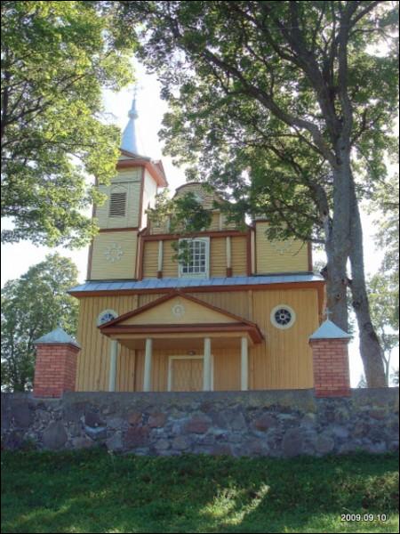 Joniškis |  Catholic church of St. Jacob the Apostle. 