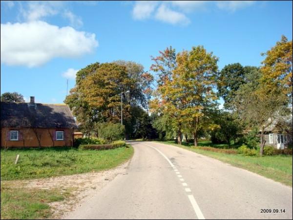 Lyduokiai. Town streets 