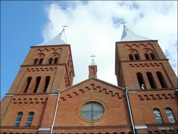 Balninkai. Catholic church of St. Stanislaus