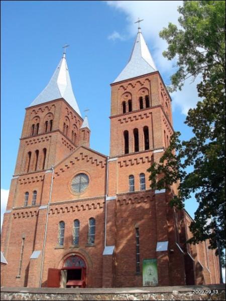 Balninkai. Catholic church of St. Stanislaus