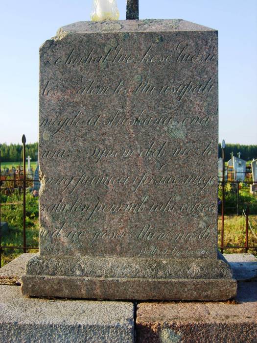 Budsław. Cmentarz stary katolicki
