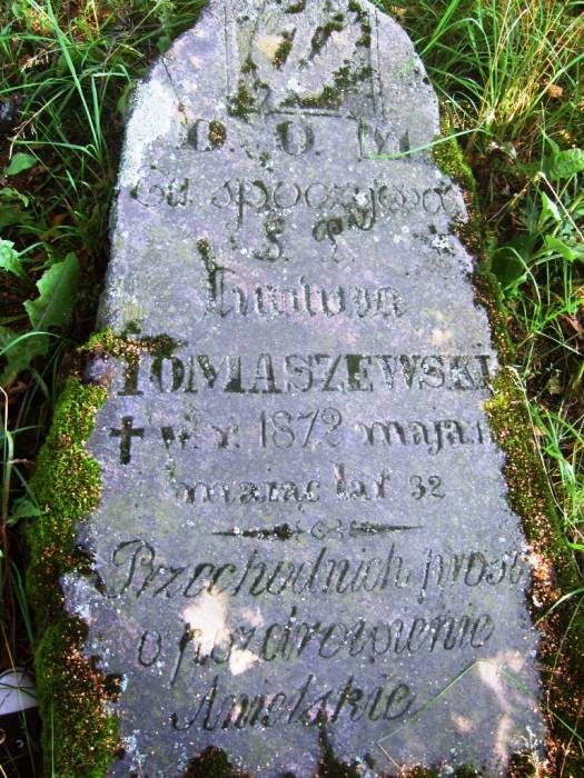 Budsław. Cmentarz stary katolicki