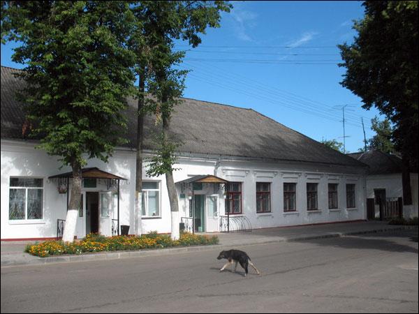 Vilejka. Town streets 