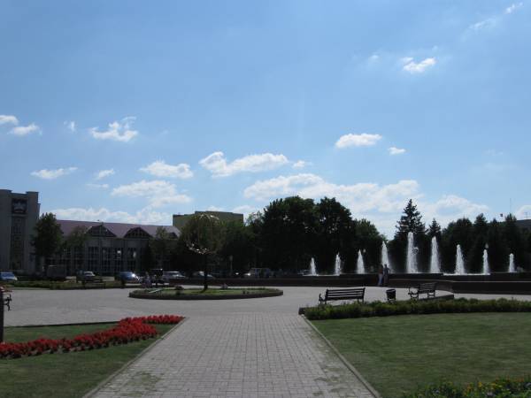 Vilejka. Town streets 