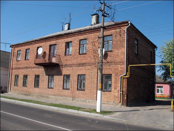 Нясвіж. Гістарычная забудова вул. Ленінская (Мірская, Пілсудскага (1926-1940))