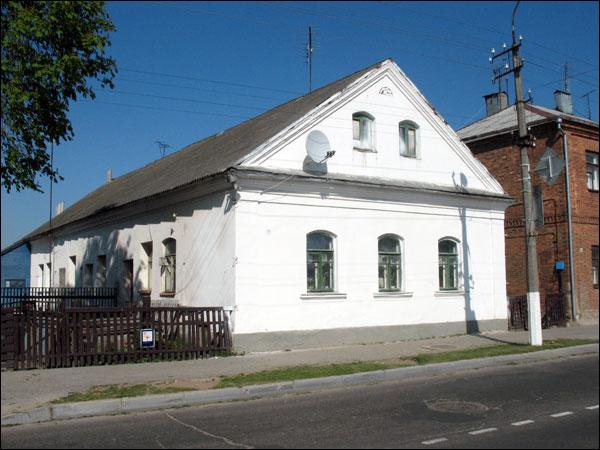 Нясвіж. Гістарычная забудова вул. Ленінская (Мірская, Пілсудскага (1926-1940))