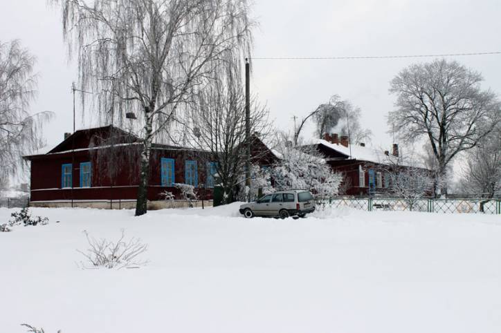 Нясвіж. Гістарычная забудова вул. Ленінская (Мірская, Пілсудскага (1926-1940))