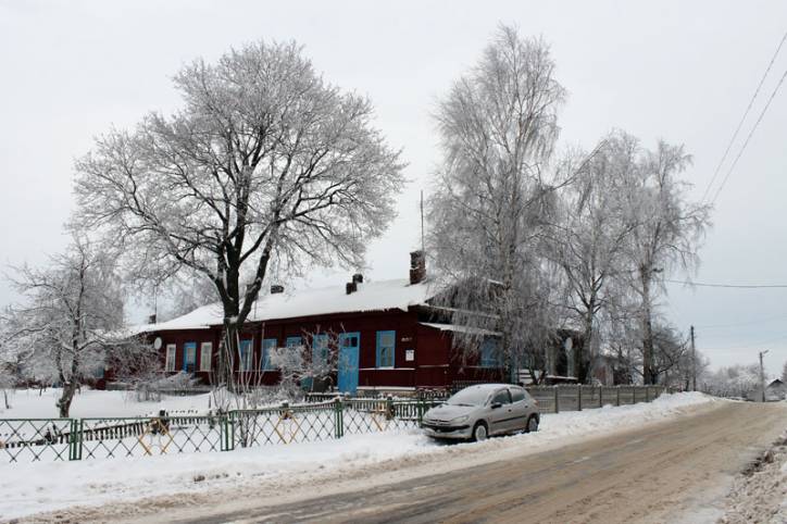 Нясвіж. Гістарычная забудова вул. Ленінская (Мірская, Пілсудскага (1926-1940))