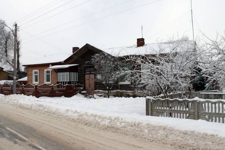 Нясвіж. Гістарычная забудова вул. Ленінская (Мірская, Пілсудскага (1926-1940))