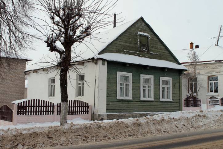 Нясвіж. Гістарычная забудова вул. Ленінская (Мірская, Пілсудскага (1926-1940))