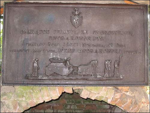  -  Fielicyja Dvarakoŭska mausoleum. 