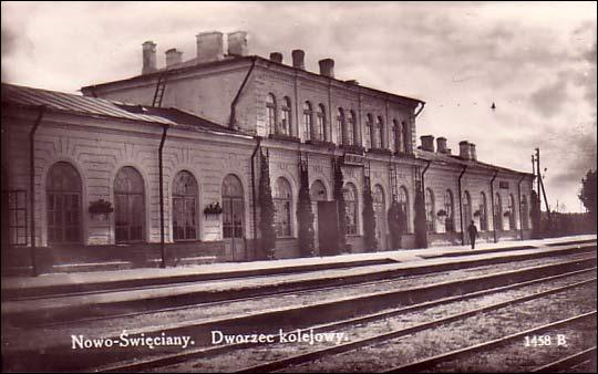 Švenčionėliai. Railway station 