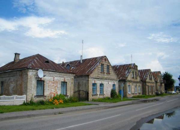 Holszany. Zabudowania XIX - pocz.  w. 