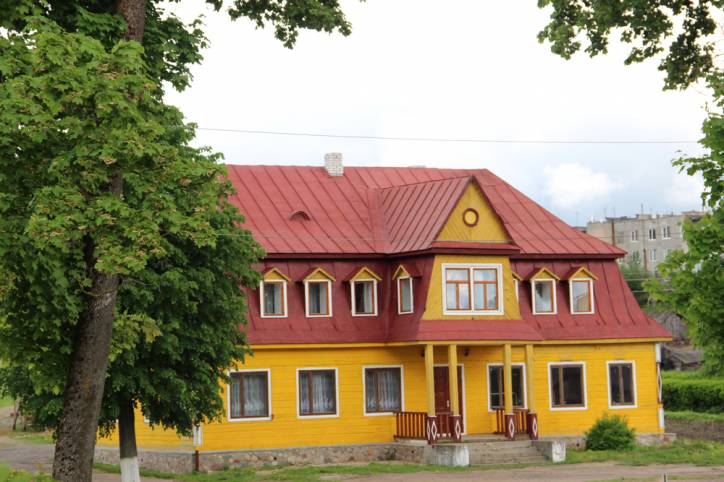 Holszany. Zabudowania XIX - pocz.  w. 