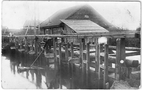 Holszany. Zabudowania XIX - pocz.  w. 