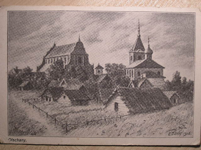 Holszany. Zabudowania XIX - pocz.  w. 