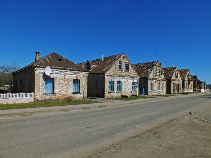 Holszany. Zabudowania XIX - pocz.  w. 