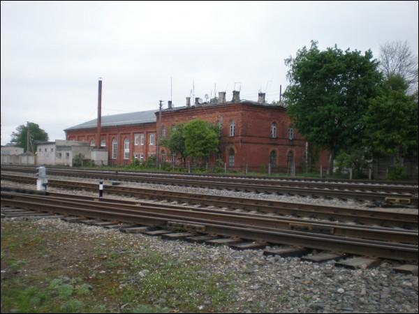 Švenčionėliai.  Old power station