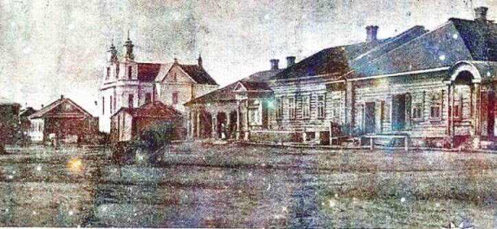 Smalany. Town streets 