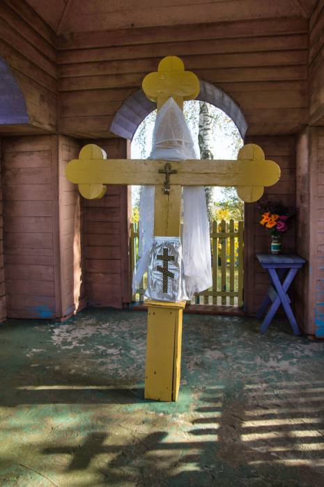 Milča. Small chapel 